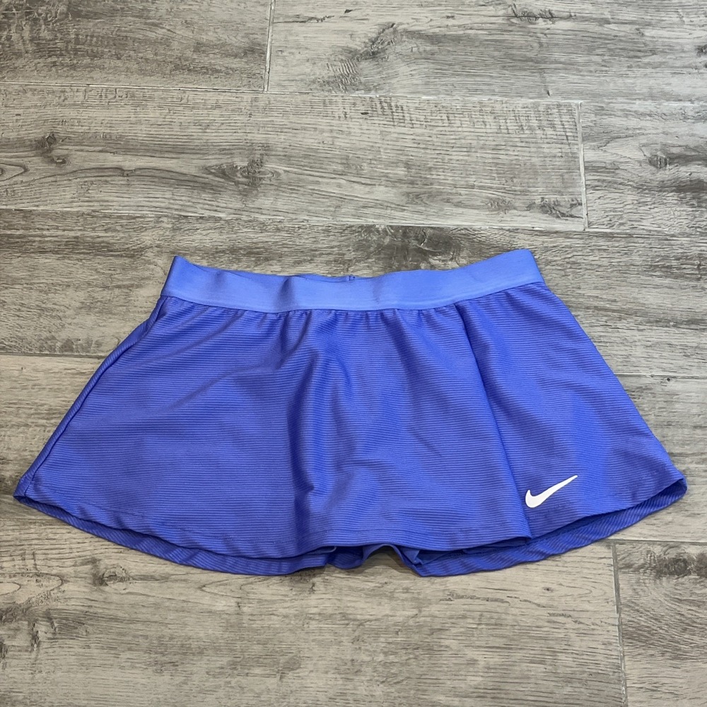 Nike Girls' Nike Court Dri-FIT Victory Tennis Skirt Skort Purple Size Medium